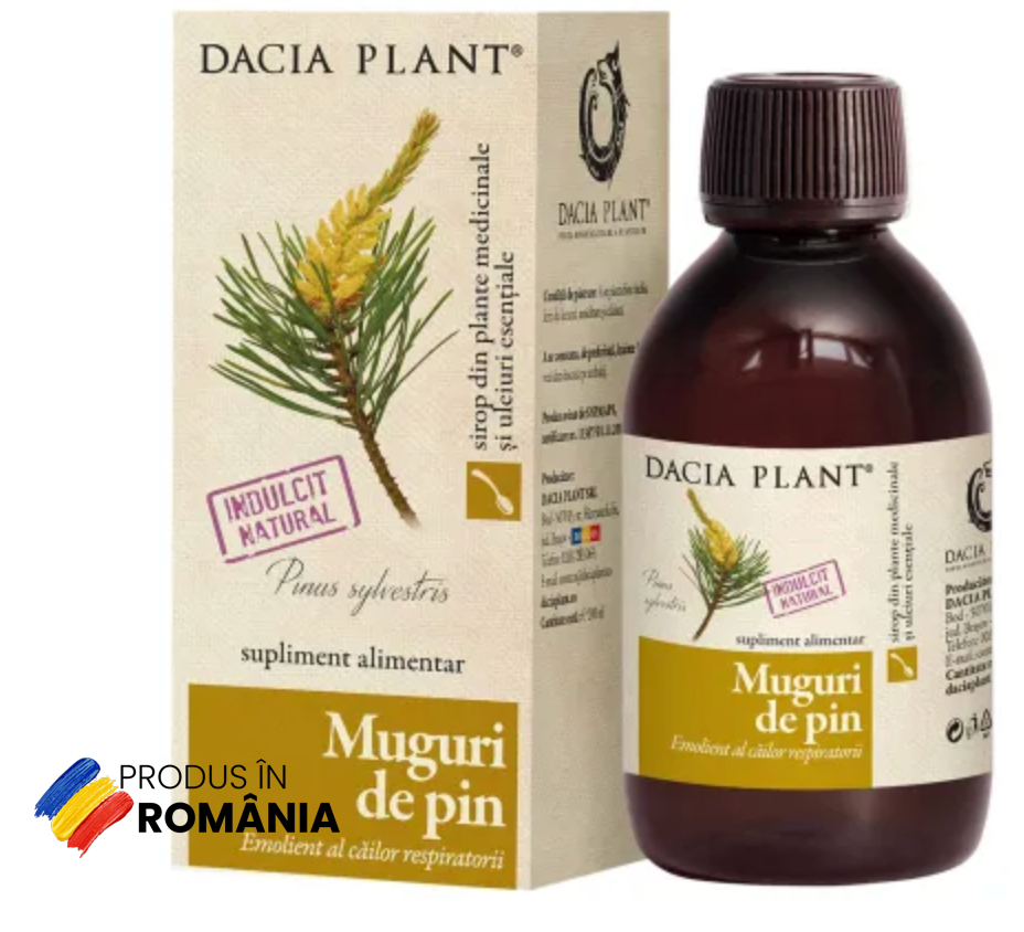 Sirop Muguri de Pin, 200 ml, Dacia Plant