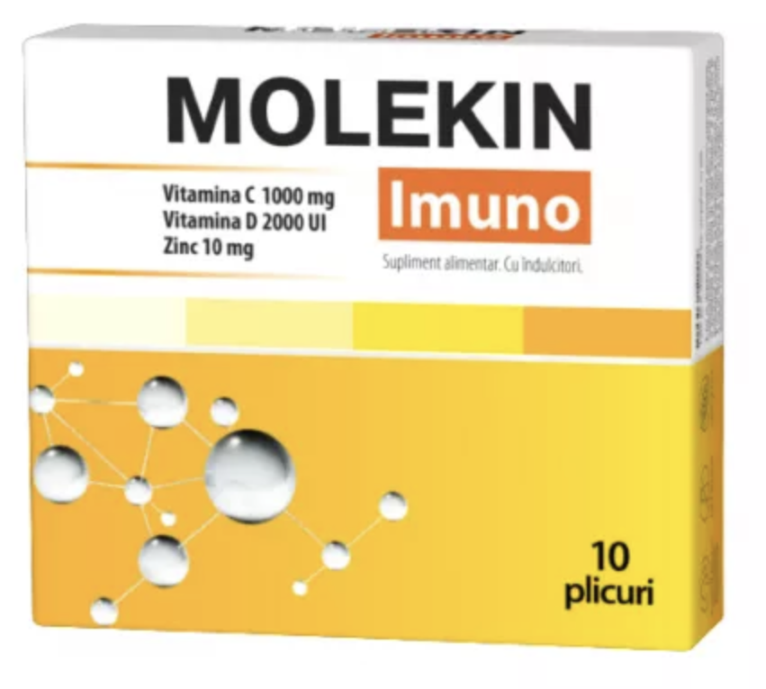 Molekin Imuno, 10 plicuri, Zdrovit