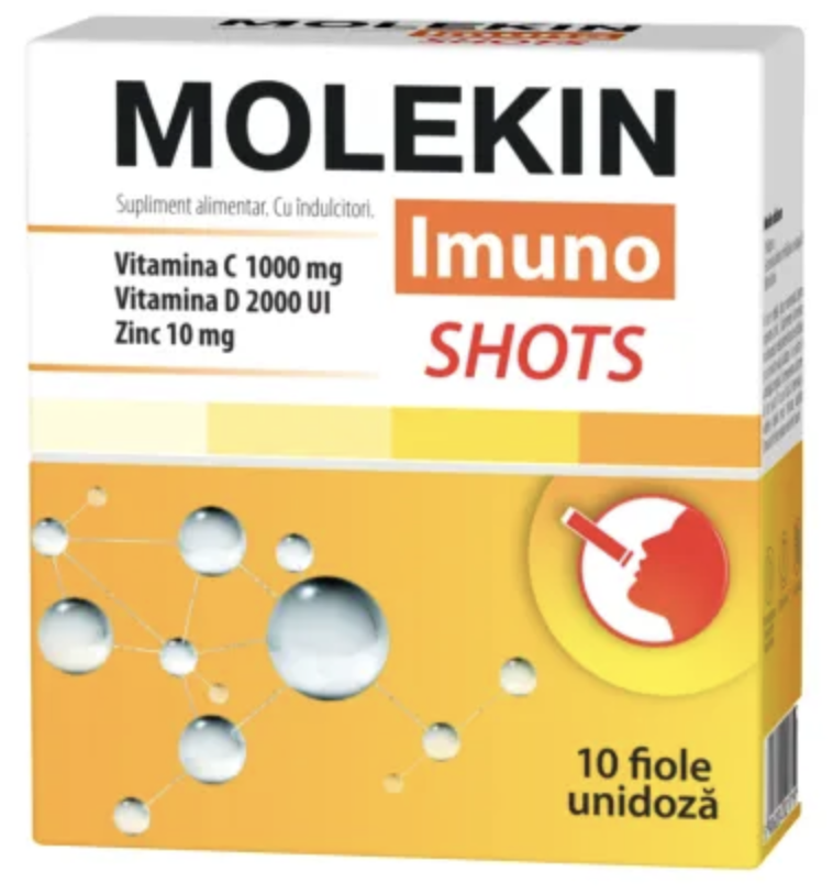 Molekin Imuno Shots, 10 fiole, Zdrovit