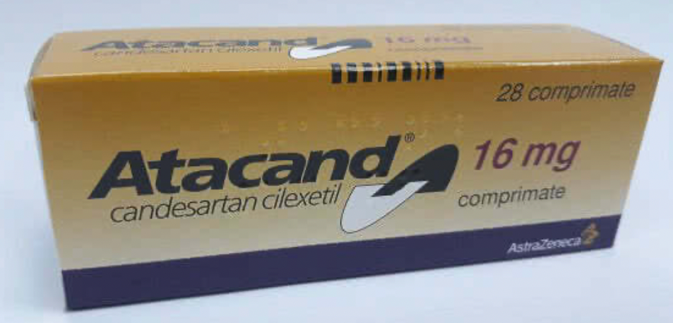 Atacand, 16 mg, 28 comprimate, AstraZeneca