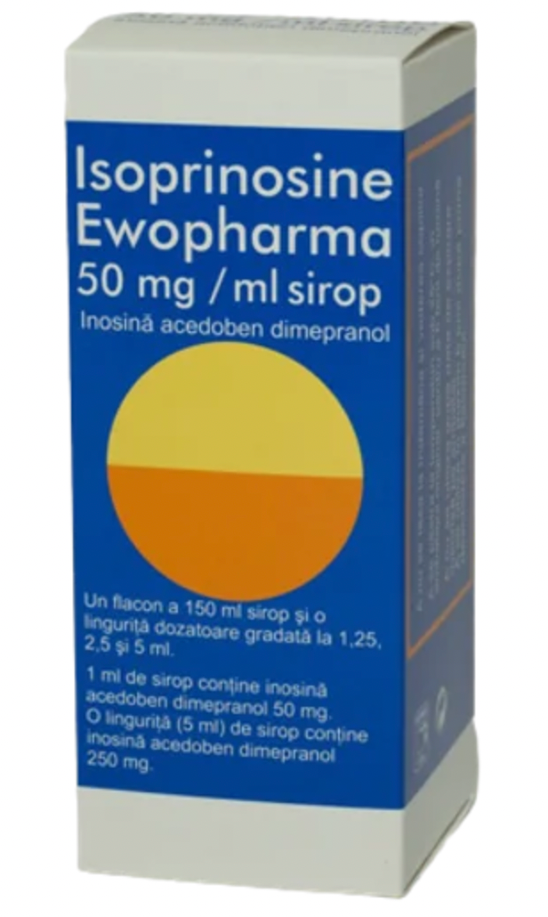 Isoprinosine 50 mg/ml sirop, 150ml, Ewopharma