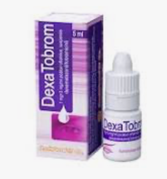DexaTobrom, 1 mg/3 mg/ml picaturi oftalmice, suspensie, 5 ml, Rompharm