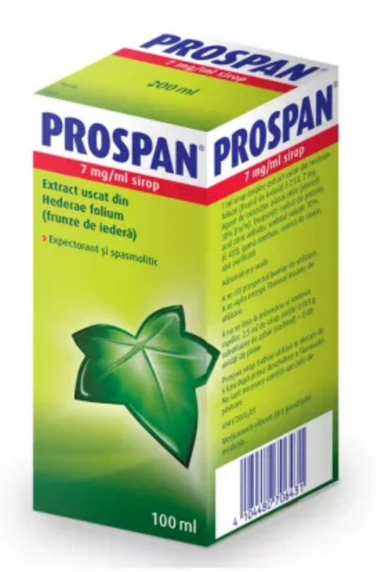Prospan sirop, 7 mg/ml, 100 ml, Engelhard Arznemittel