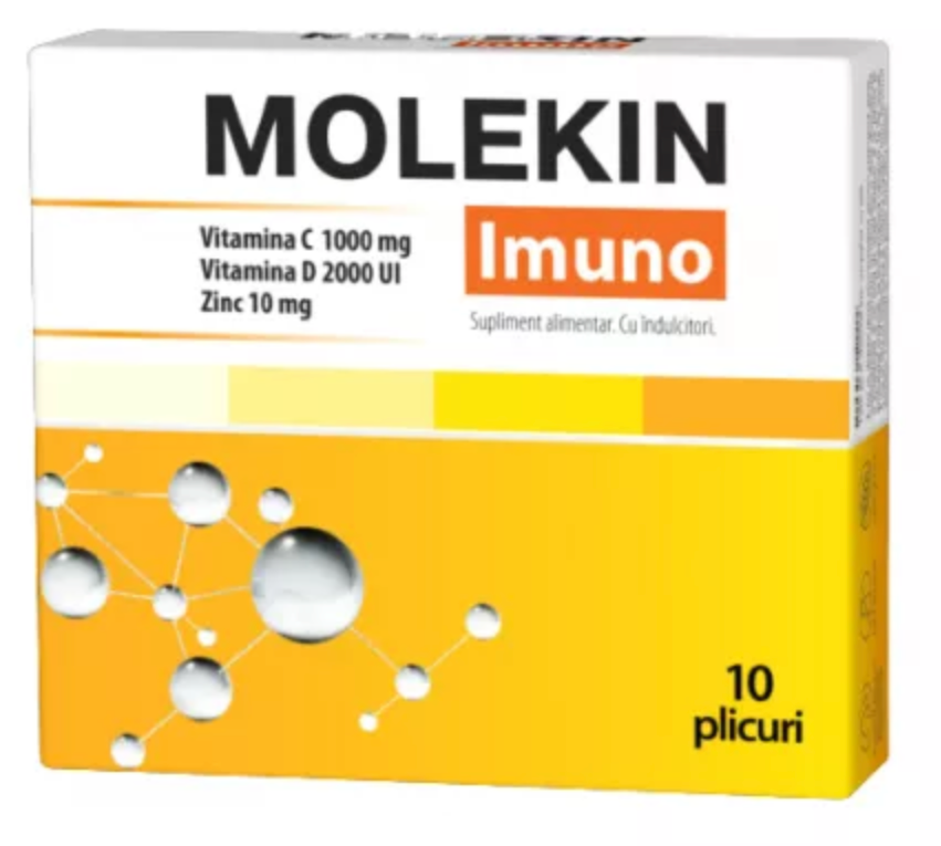 Molekin Imuno, 10 plicuri, Zdrovit