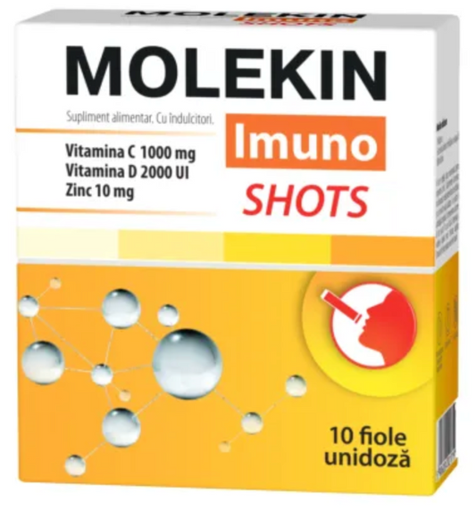 Molekin Imuno Shots, 10 fiole, Zdrovit