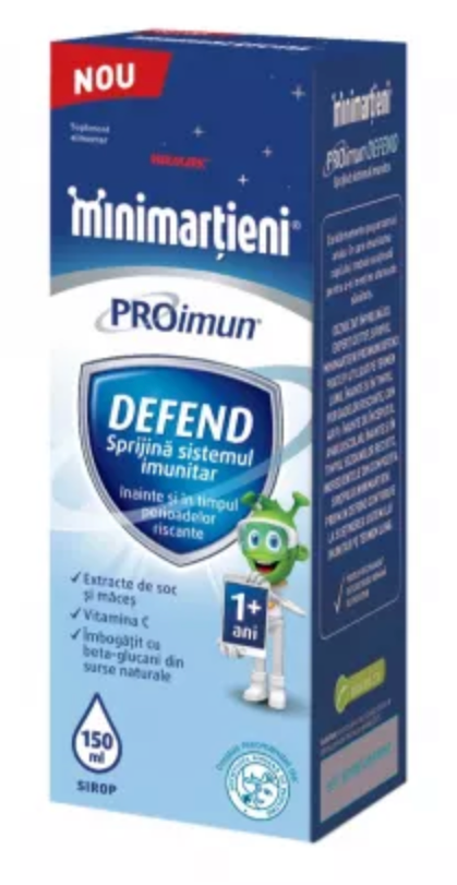 Sirop Minimartieni PROimun DEFEND, 150 ml, Walmark