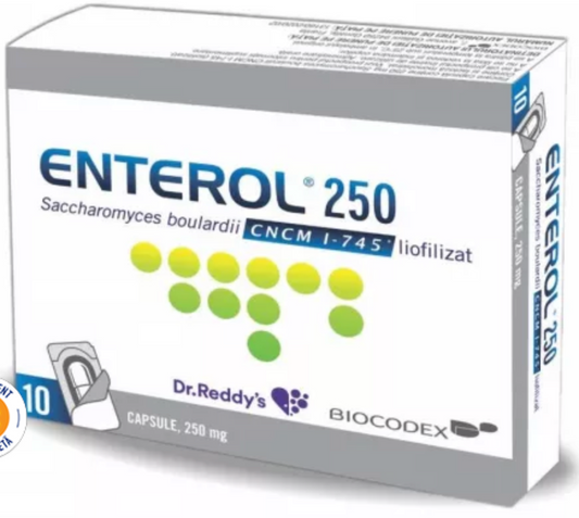 Enterol, 250 mg, 10 capsule, Dr. Reddys