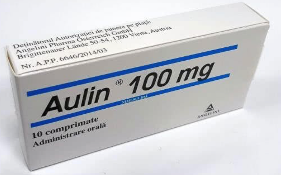Aulin 100mg, 10 comprimate, CSC Pharmaceuticals