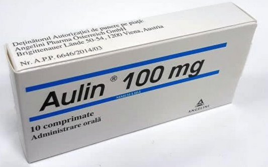 Aulin 100mg, 10 comprimate, CSC Pharmaceuticals