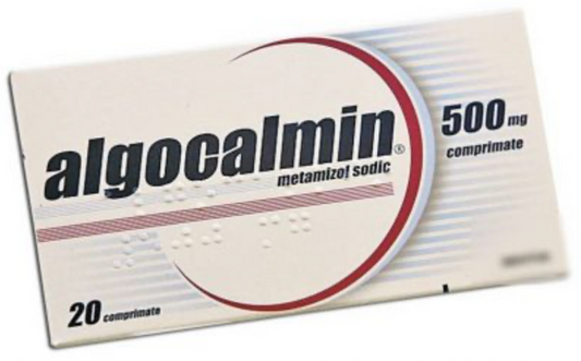 Algocalmin, 500 mg, 20 comprimate, Zentiva
