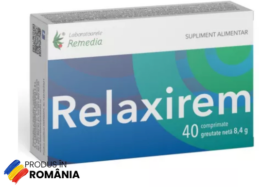 Relaxirem, 40 comprimate, Remedia