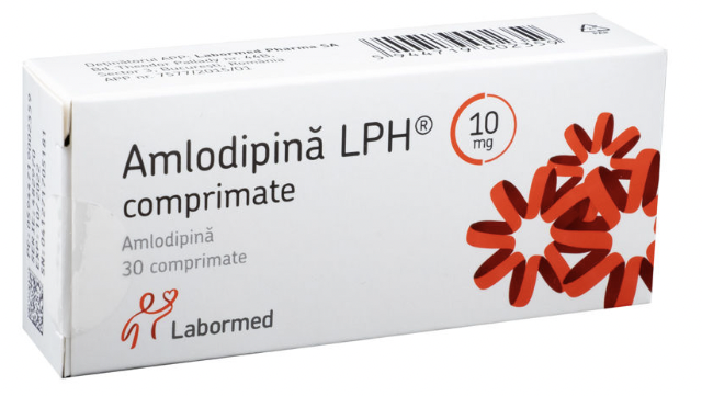 Amlodipina LPH, 10 mg, 30 comprimate, Labormed