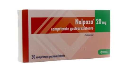 Nolpaza, 20 mg, 30 comprimate gastrorezistente, KRKA