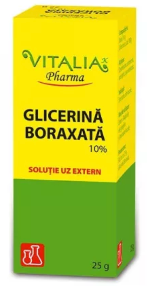 Glicerina Boraxata 10%, 25 g, Vitalia